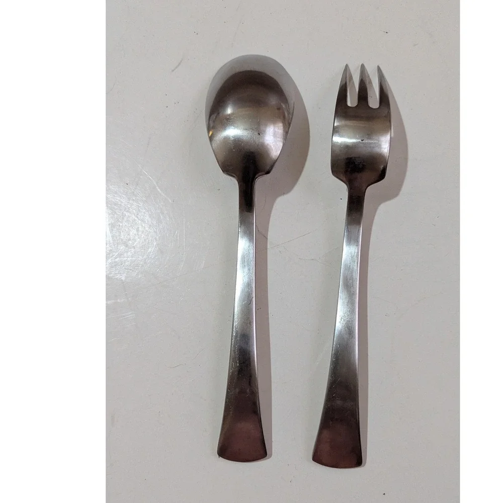 Dansk International Designs GC Japan Stainless Steel serving Fork‎  Spoon Set